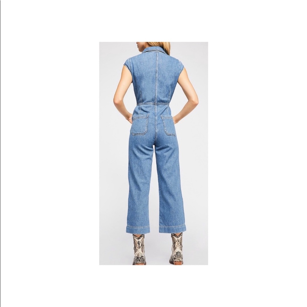 Free People
Women's Blue Unchained Melody Jumpsuit - Picture 2 of 6